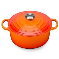 Le Creuset Cocotte rotonda Evolution in Ghisa vetrificata 18cm Arancio LE CREUSET_21177180902430