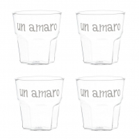 Simple Day Set 4 bicchierini liquore Un Amaro in vetro – Le Gioie
