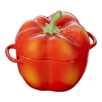 STAUB Cocotte peperone arancione-rosso 11cm STAUB_40500-325-0