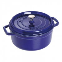 STAUB Cocotte rotonda blu scuro 22cm STAUB_40510-265-0