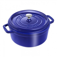 STAUB Cocotte rotonda blu scuro 24cm STAUB_40510-283-0