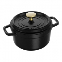 STAUB Cocotte rotonda nera 16cm STAUB_40509-480-0