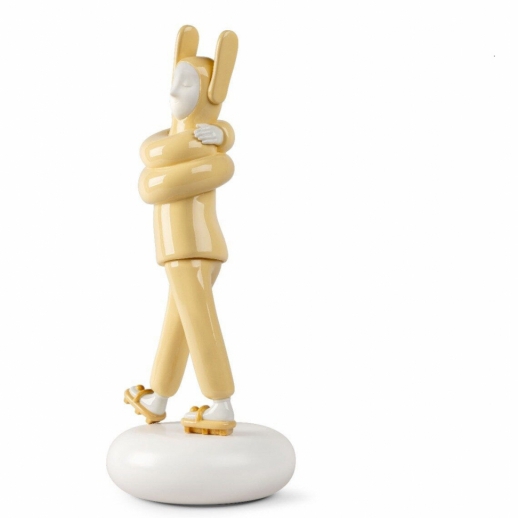 Embraced (yellow) Altezza: 57 cm - Lunghezza: 25 cm - Profondita: 23 cm