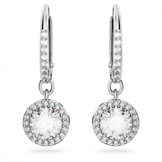 925 Argento Placcato Rodio Zirconia Cubica Set Di
