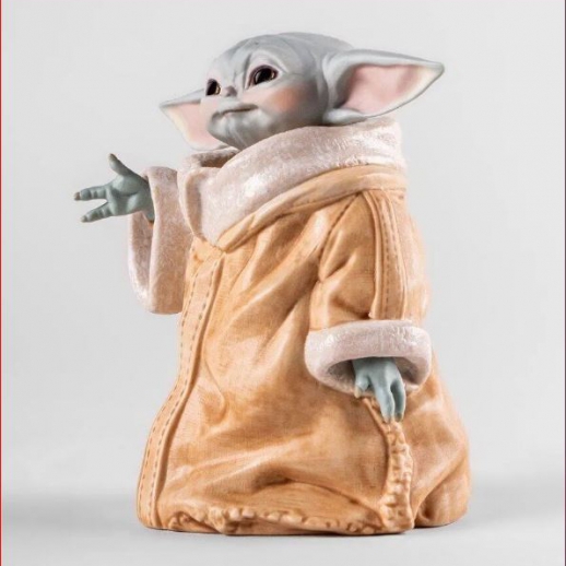 Grogu Altezza: 15 cm - Lunghezza: 14 cm - Profondita: 11 cm