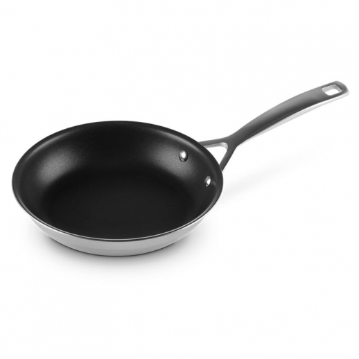 Le Creuset Padella Bassa in Acciaio con int. Antiaderente 28cm LE CREUSET_96200328001000