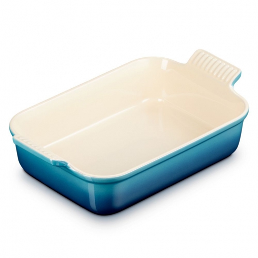 Le Creuset Pirofila rettangolare Tradition in Gres vetrificato 32x24x9 Deep Teal LE CREUSET_71102326420001