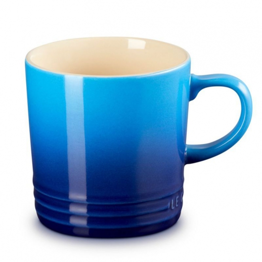 Le Creuset Tazza Mug London in Gres vetrificato 350 ml Azure Blu LE CREUSET_70302352200002