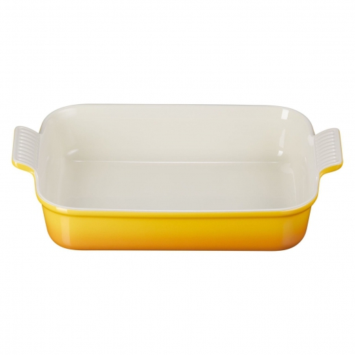 Le Creuset Pirofila rettangolare Tradition in Gres vetrificato 19x13x8 Nectar LE CREUSET_71102196720001