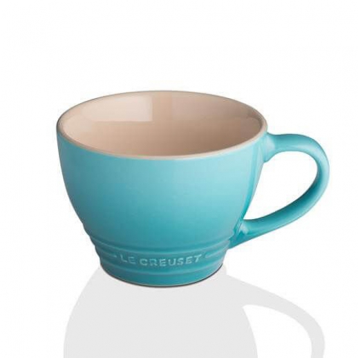 Le Creuset Tazza Mug in Gres vetrificato 400 ml Blu Caribe LE CREUSET_70304401700002