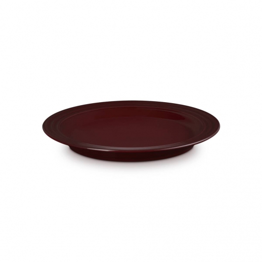 Le Creuset Piatto Piano Vancouver in gres vetrificato 27cm Garnet LE CREUSET_70202279497099