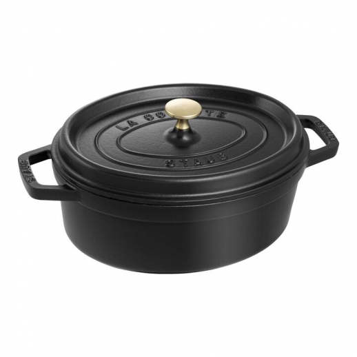 STAUB Cocotte ovale nera 27cm STAUB_40500-271-0