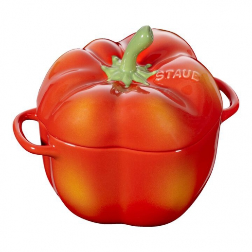 STAUB Cocotte peperone arancione-rosso 11cm STAUB_40500-325-0