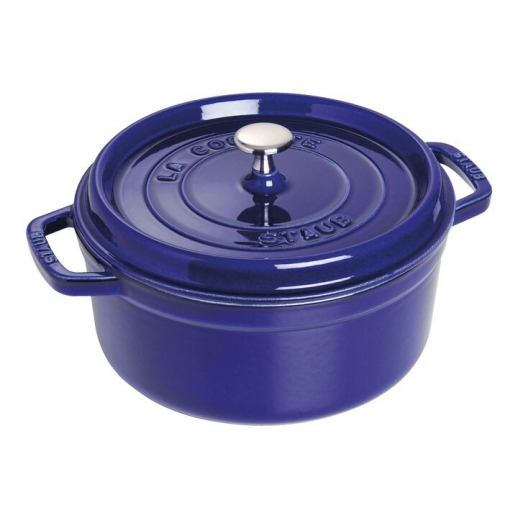 STAUB Cocotte rotonda blu scuro 22cm STAUB_40510-265-0